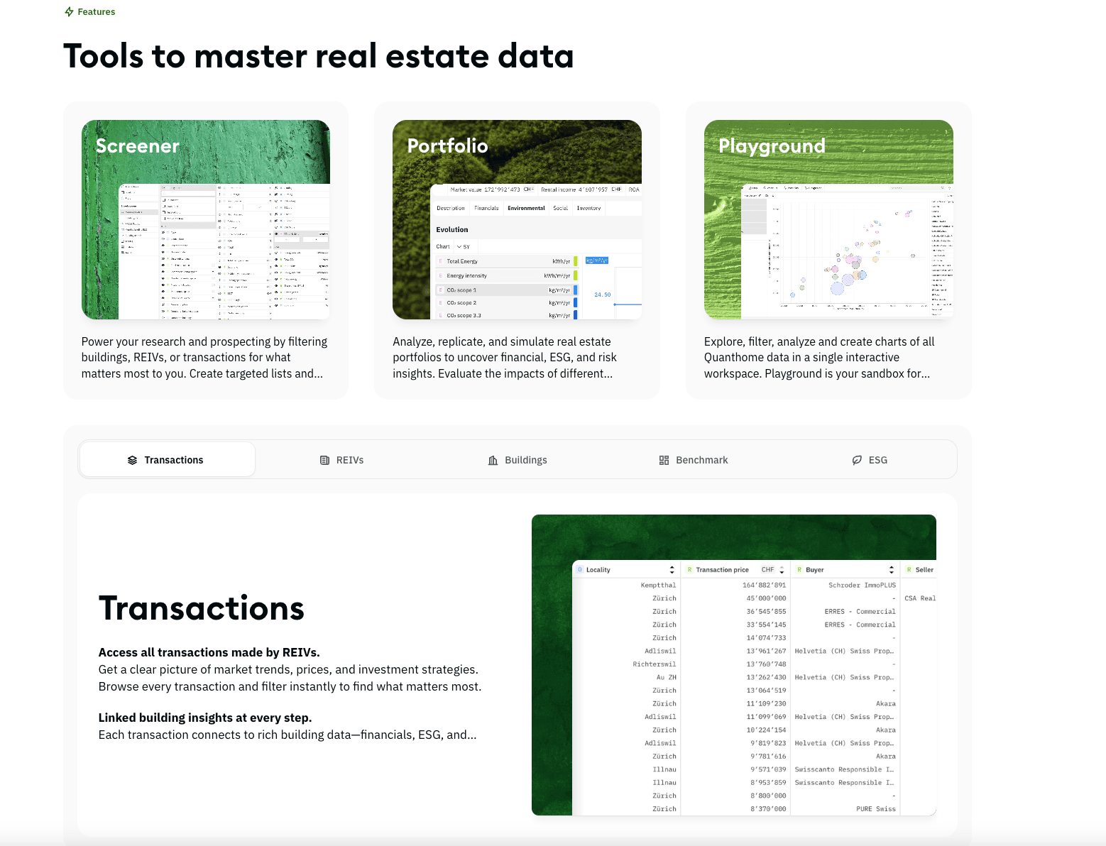 Third image of Quanthome Platform